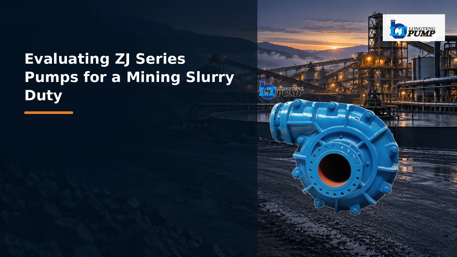 Evaluating ZJ Series Pumps for a Mining Slurry Duty
