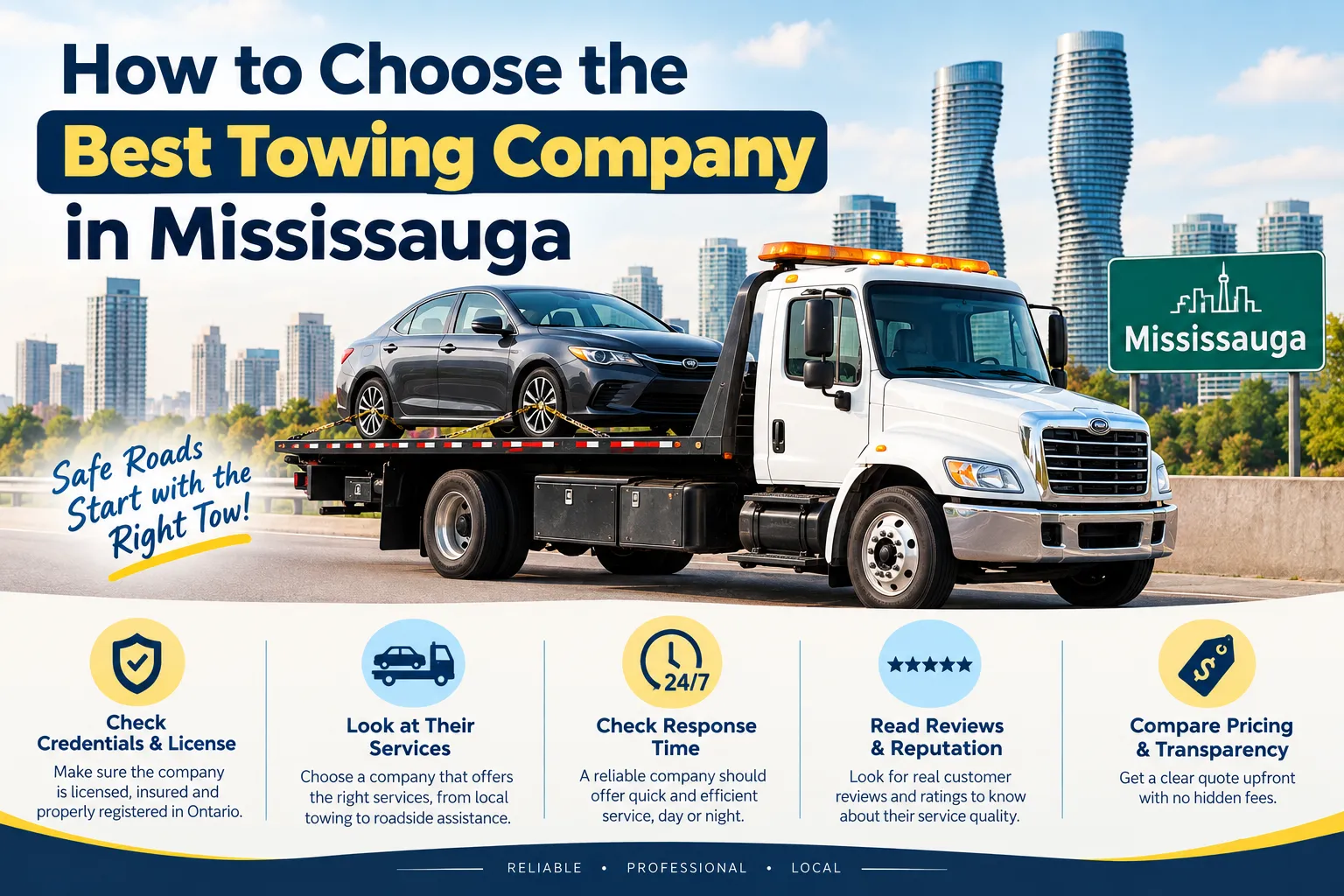 How to Choose the Best Towing Company in Mississauga