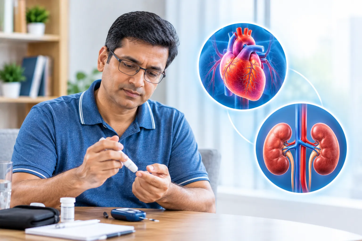 How Diabetes Affects Your Heart and Kidneys