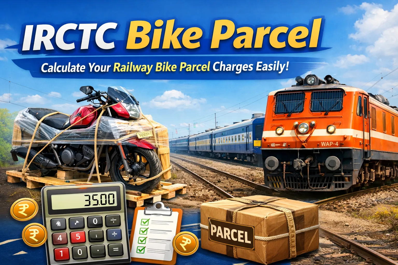 IRCTC Bike Parcel: Complete Guide to Booking a Bike by Train