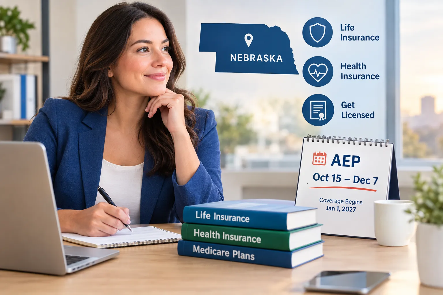Get Your Nebraska Life & Health Insurance License Before AEP