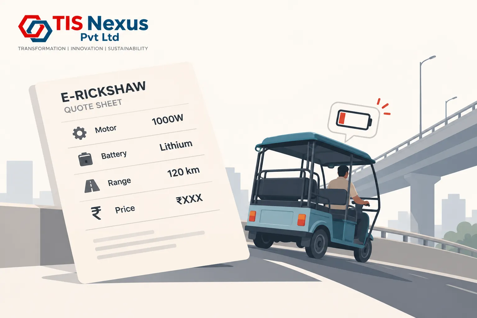 E-Rickshaw Buying Guide for Fleet Operators: Specs & Running Cost