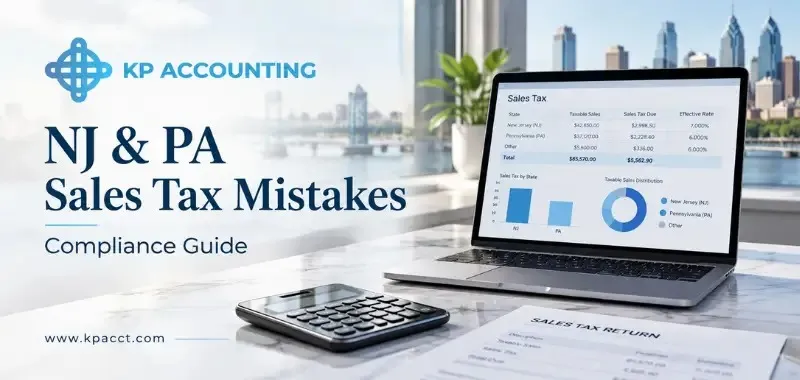 Sales Tax Mistakes NJ & PA Businesses Should Avoid