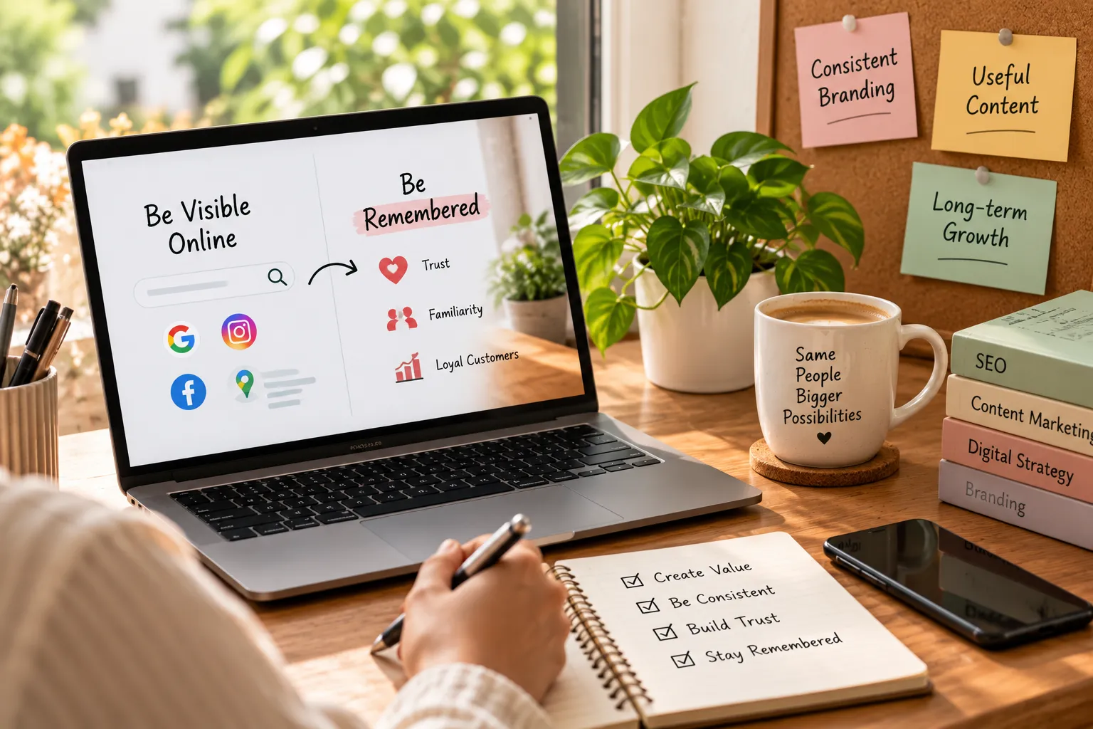 Why Being Visible Online Is Not the Same as Being Remembered