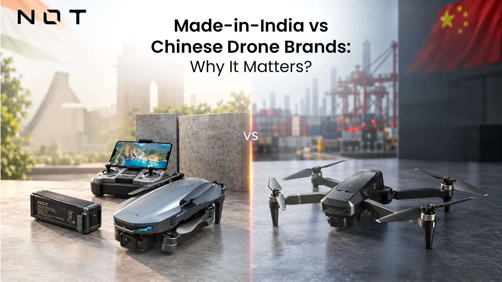 Made-in-India vs. Chinese Drone Brands: Why It Matters