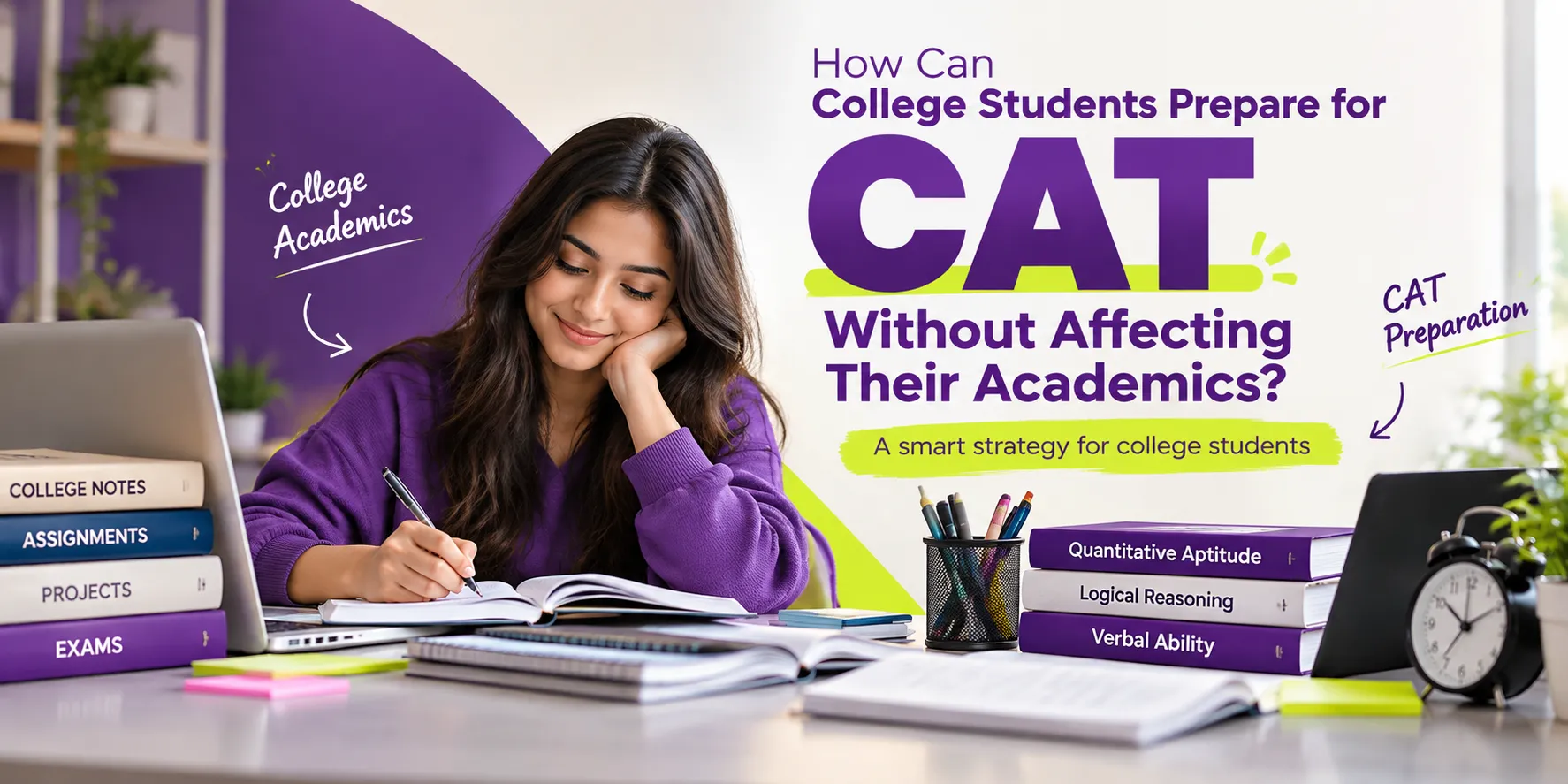 How Can College Students Prepare for CAT Without Affecting Their Academics?