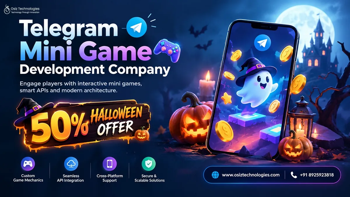 Step into Telegram Gaming with Interactive Mini Games, Smart APIs, and Modern Architecture - Halloween 50% Offer
