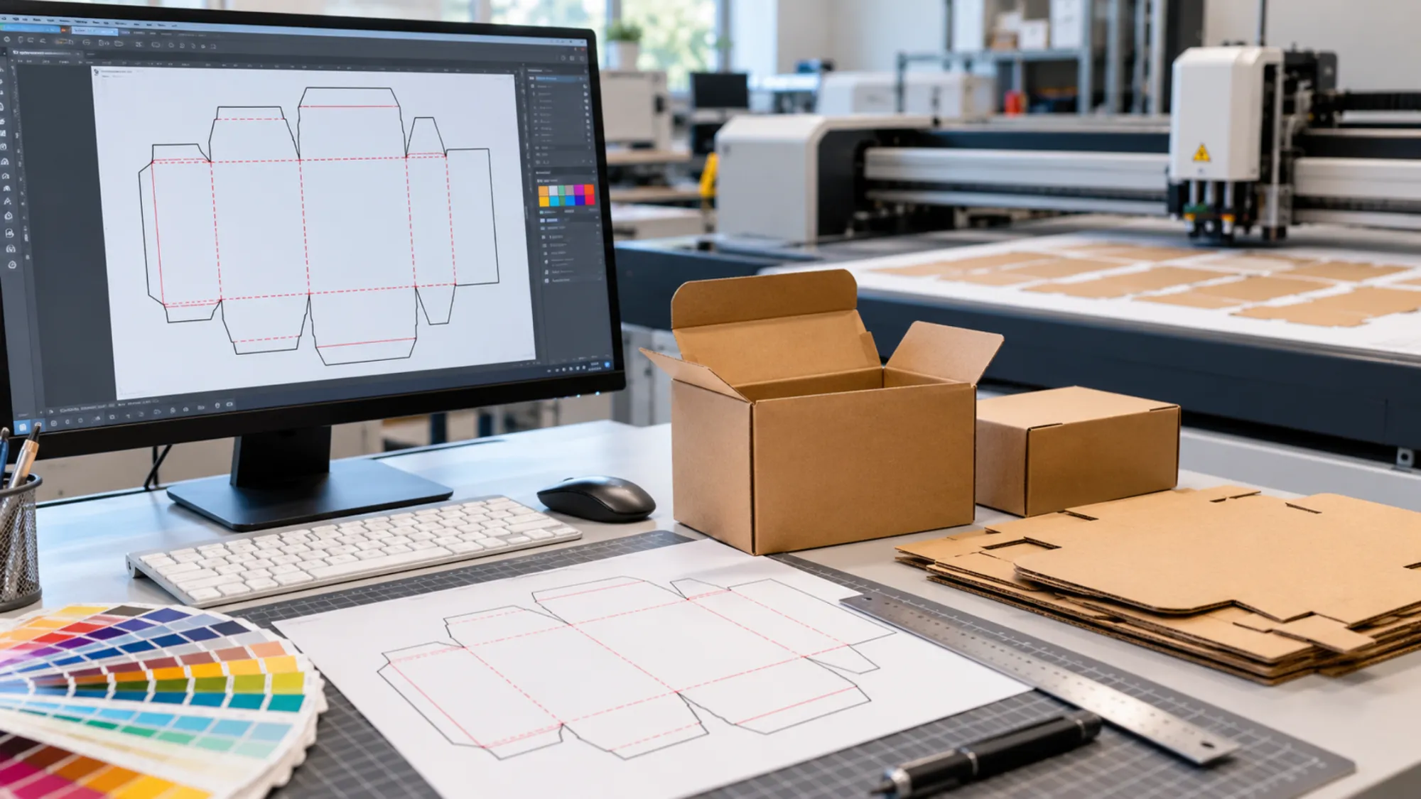 Dieline File Optimization: How Prepress Prevents Costly Packaging Cutting Errors