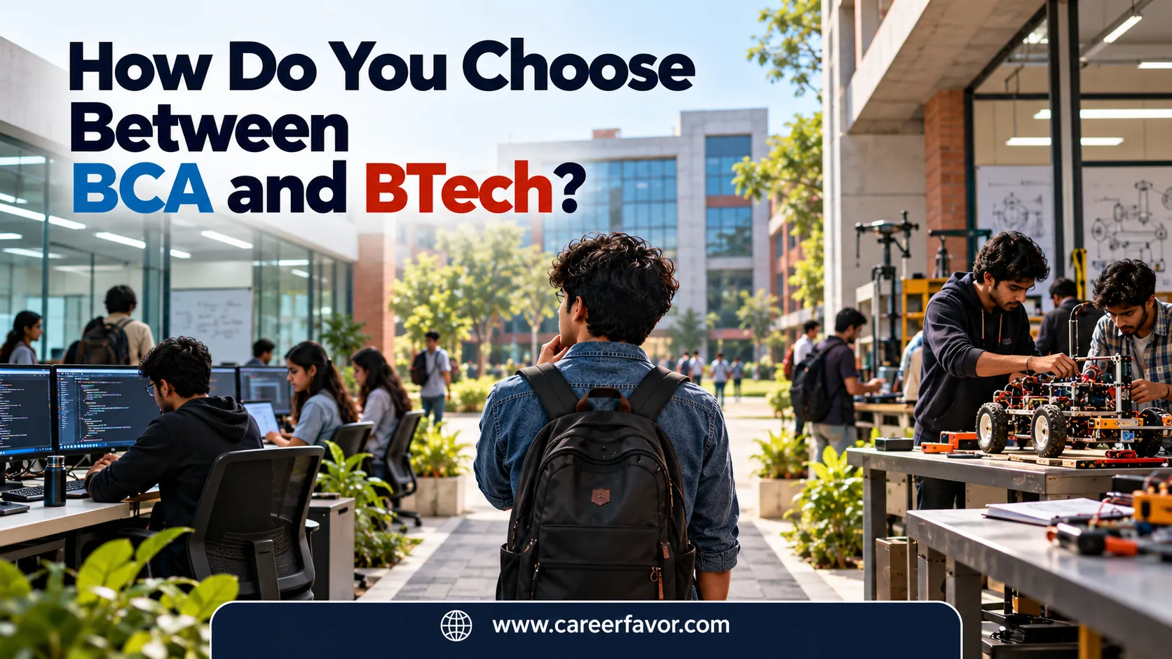How Do You Choose Between BCA and BTech?