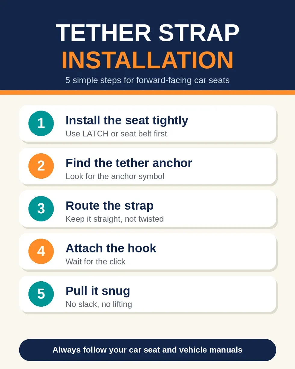 Tether Strap Installation: A Step-by-Step Guide for Parents