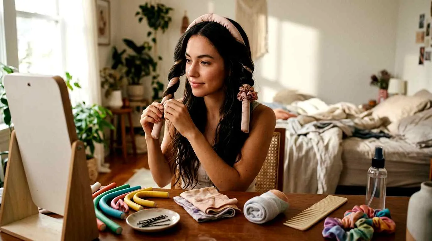 How to Curl Hair Without a Curling Iron