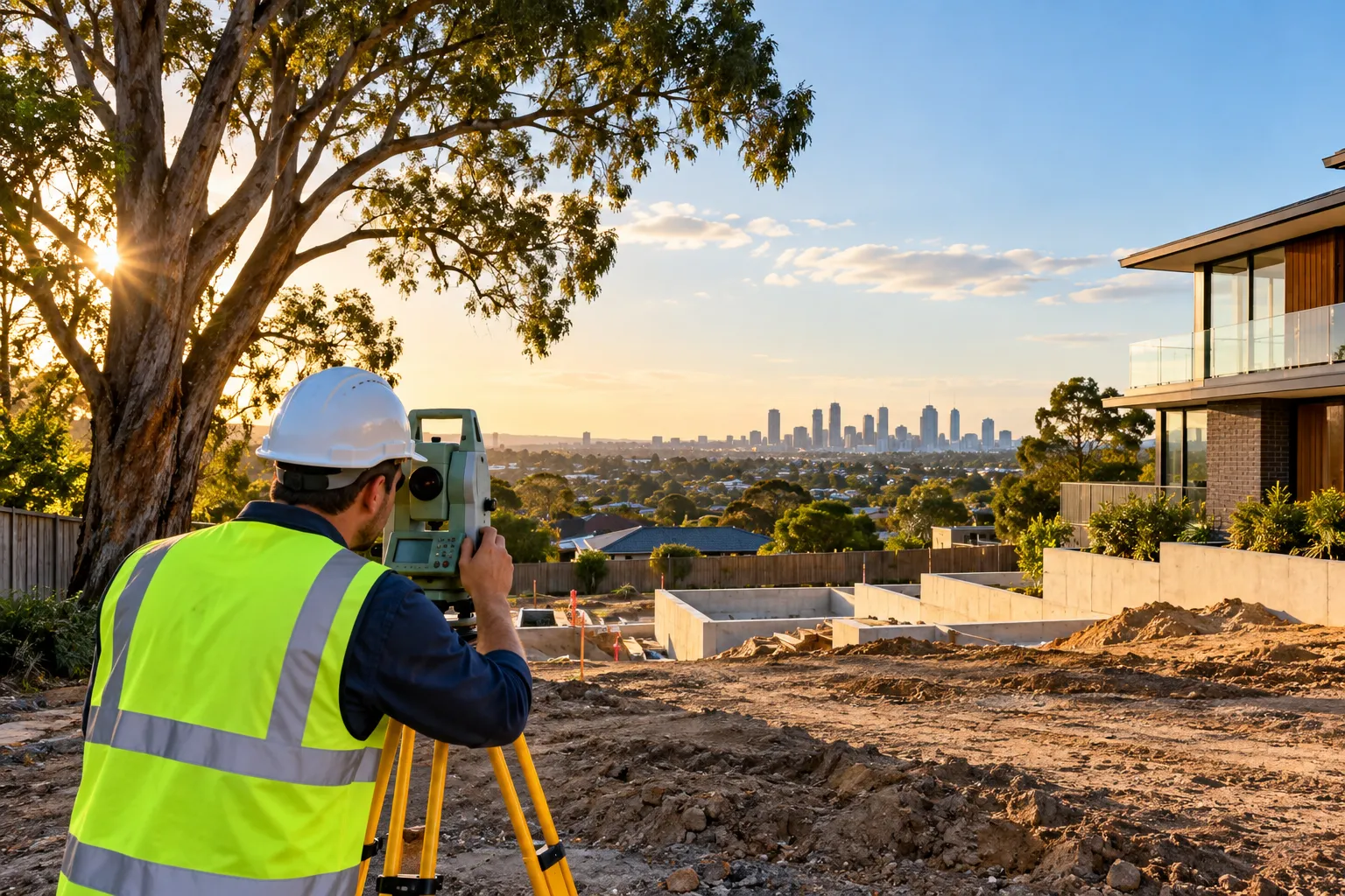 Why Existing Trees, Structures and Levels Matter Before Construction
