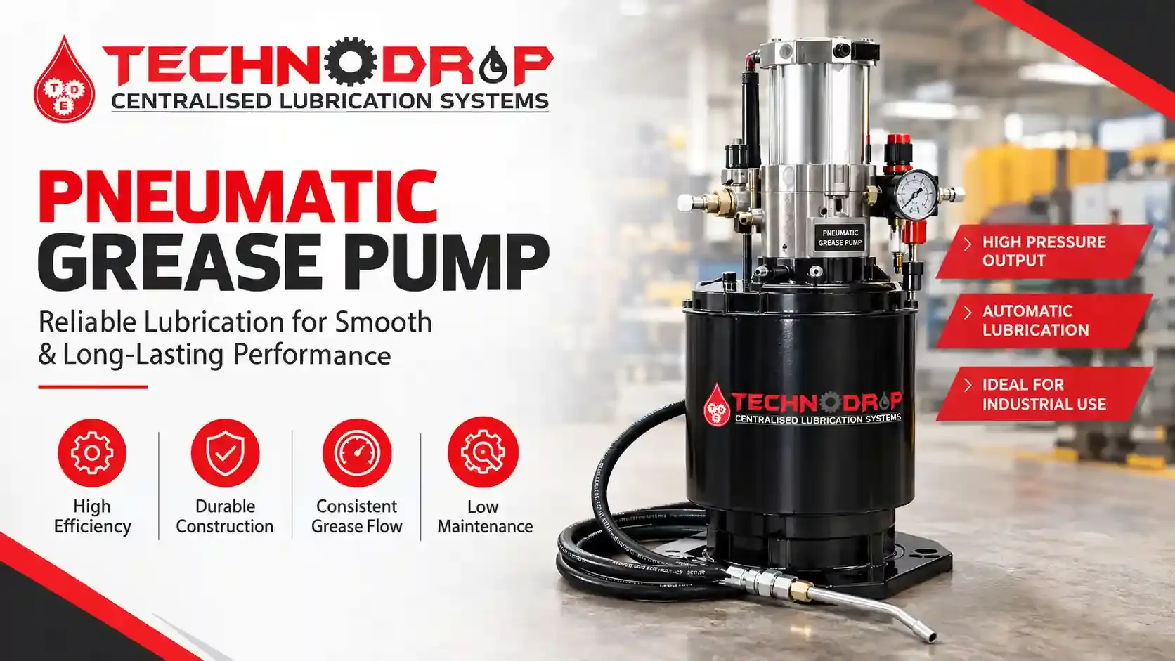 How Can a Pneumatic Grease Pump Make Industrial Lubrication Easier?