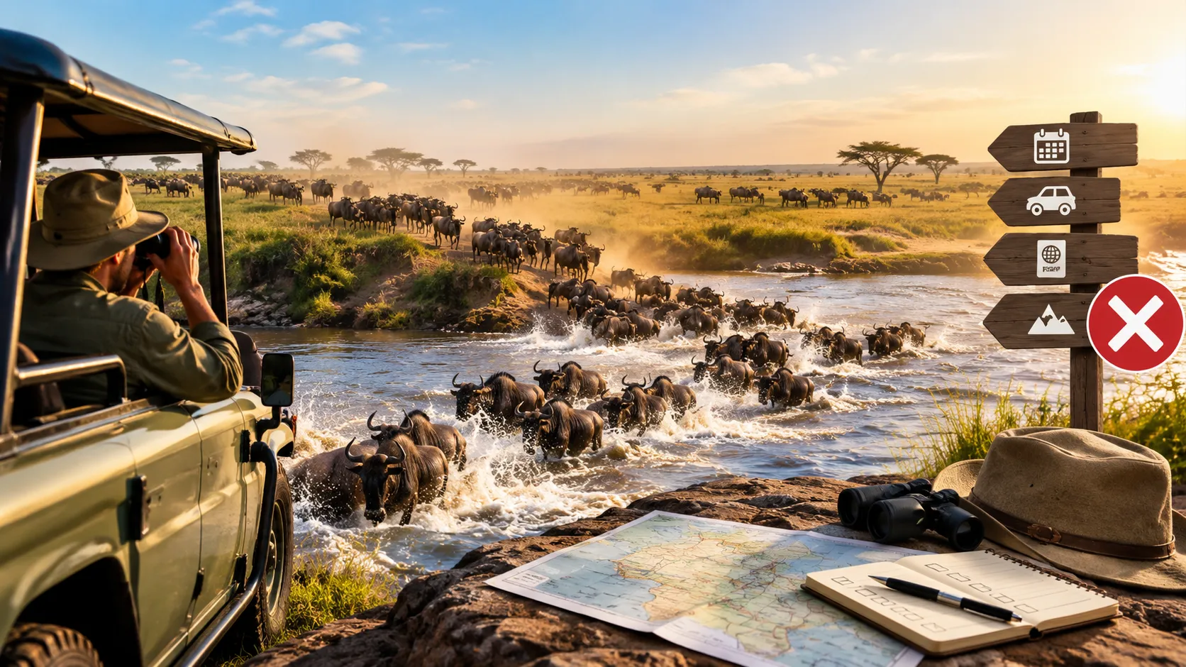 Great Wildebeest Migration Safari: Common Planning Mistakes to Avoid