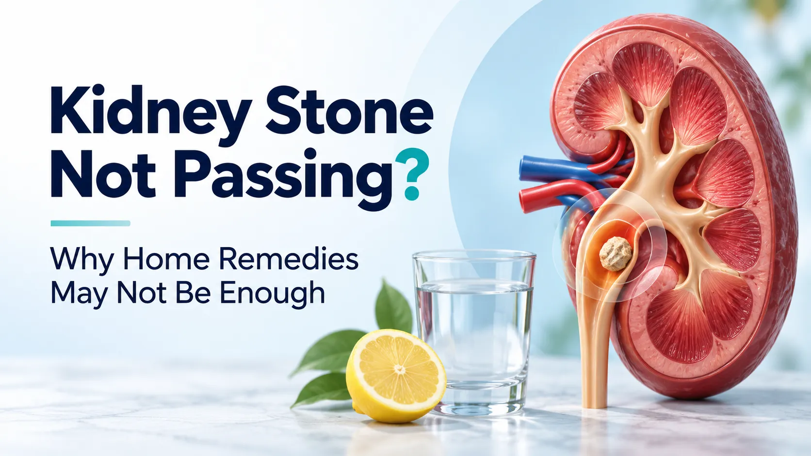 Kidney Stone Not Passing? Why Home Remedies May Not Be Enough
