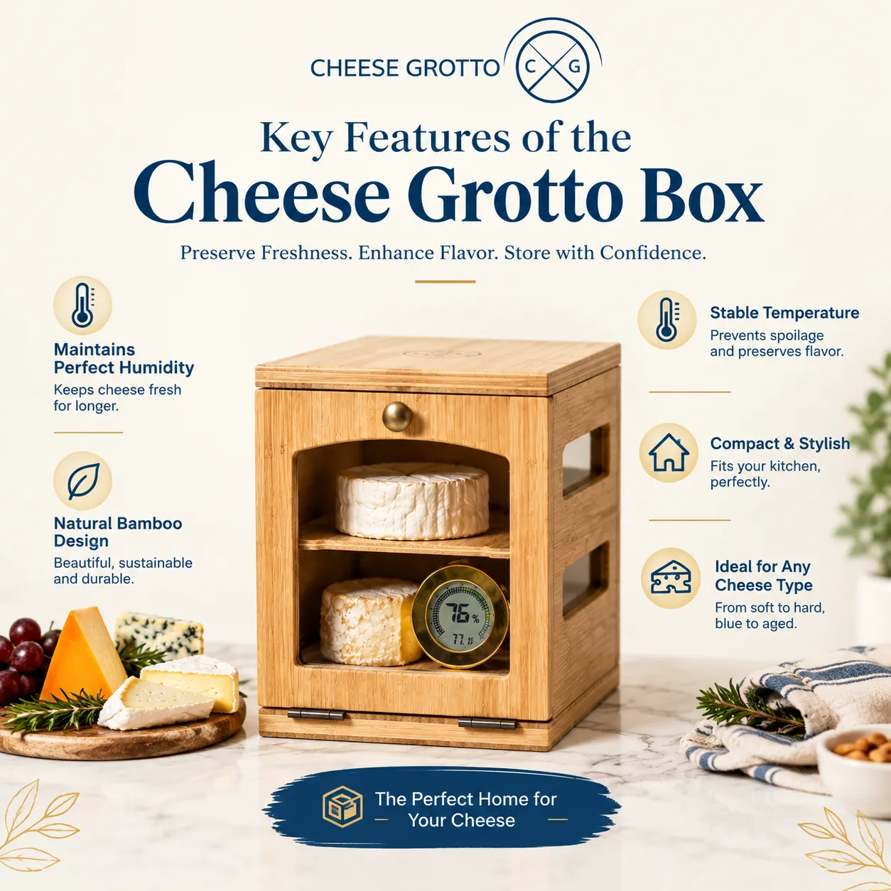 What Is a Cheese Grotto Box and Why Does Your Cheese Need One?