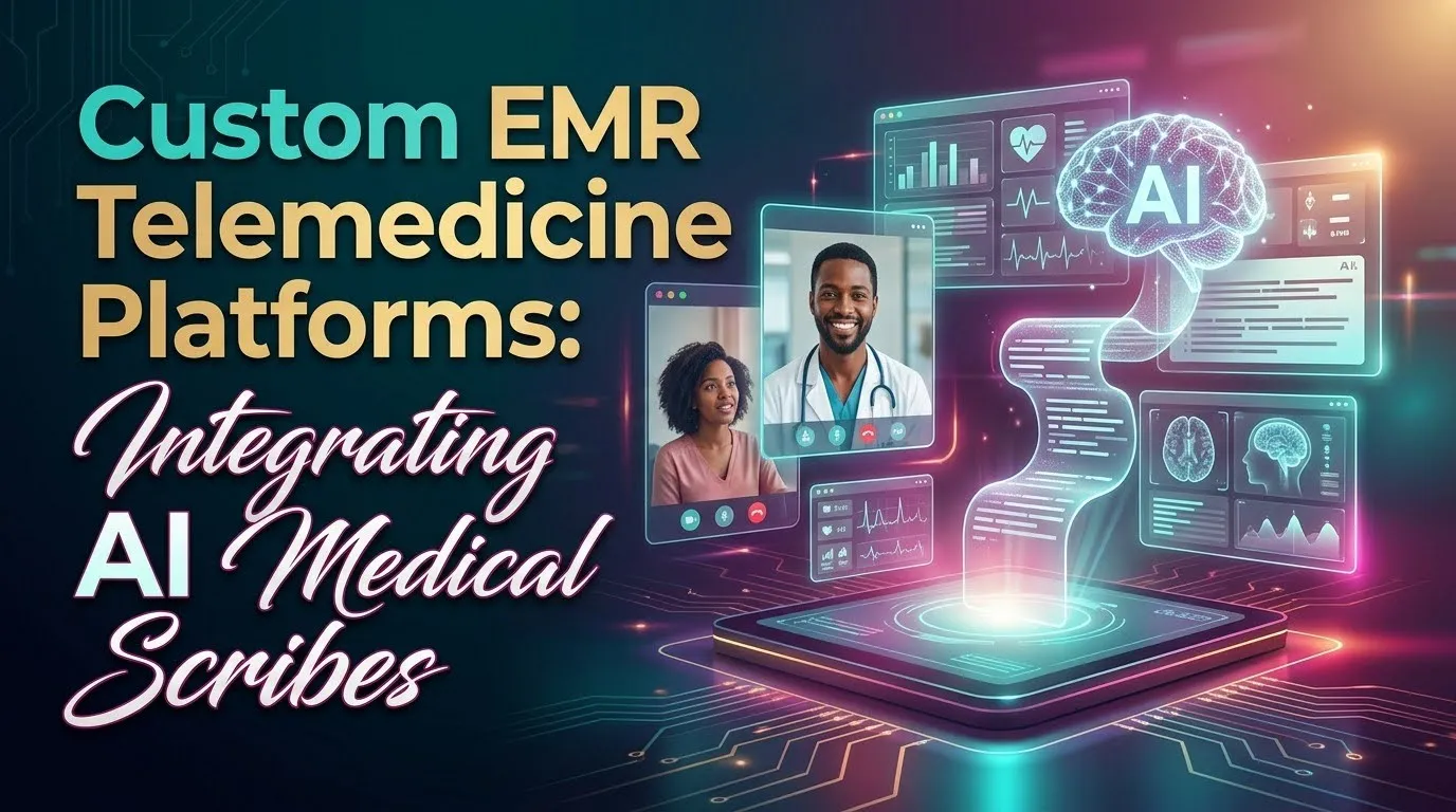 Custom EMR Telemedicine Platforms: Integrating AI Medical Scribes