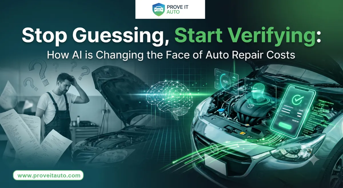 Stop Guessing, Start Verifying: How AI is Changing the Face of Auto Repair Costs