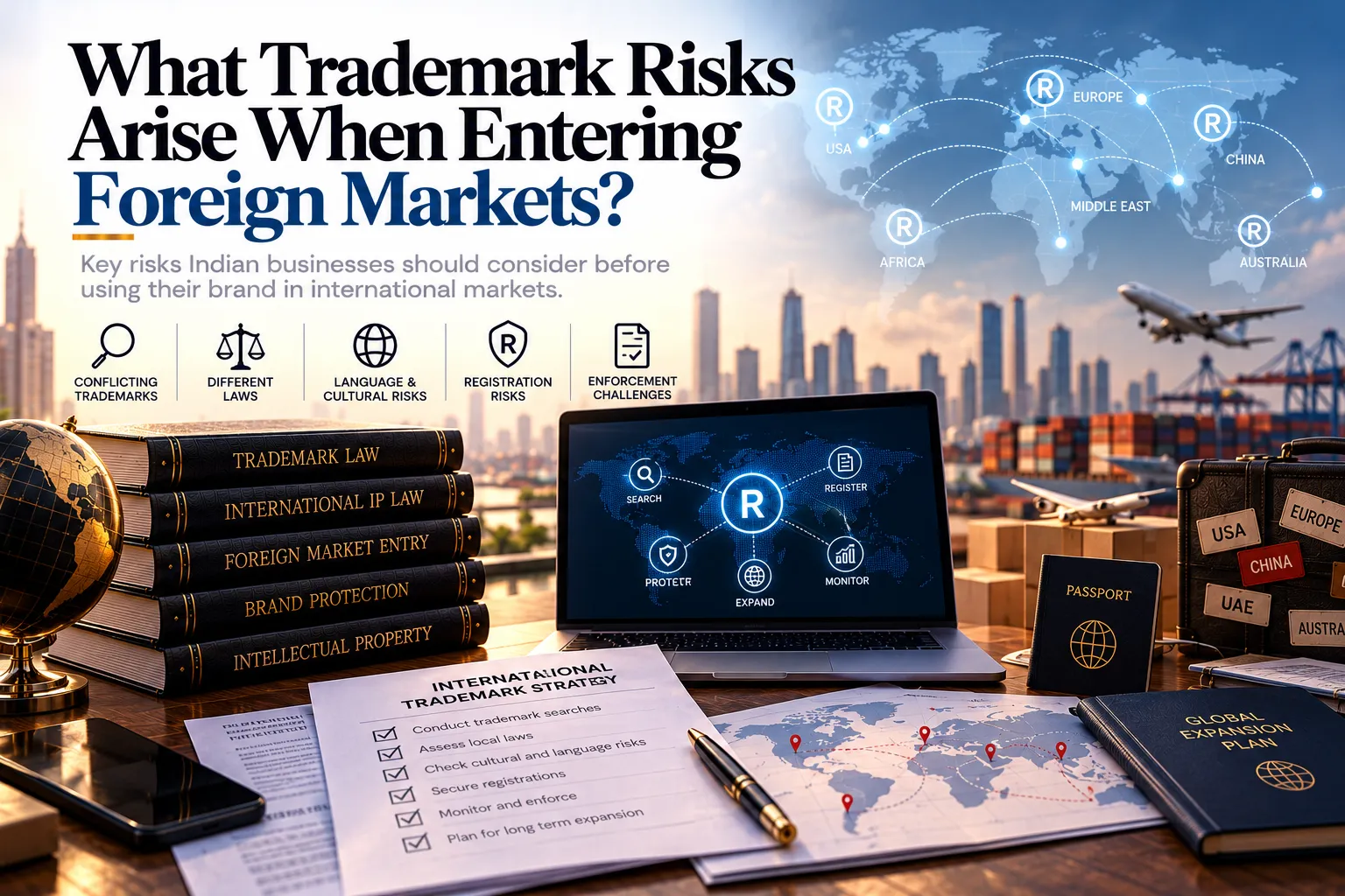 What Trademark Risks Arise When Entering Foreign Markets?