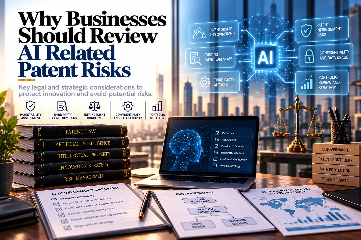 Why Businesses Should Review AI Related Patent Risks