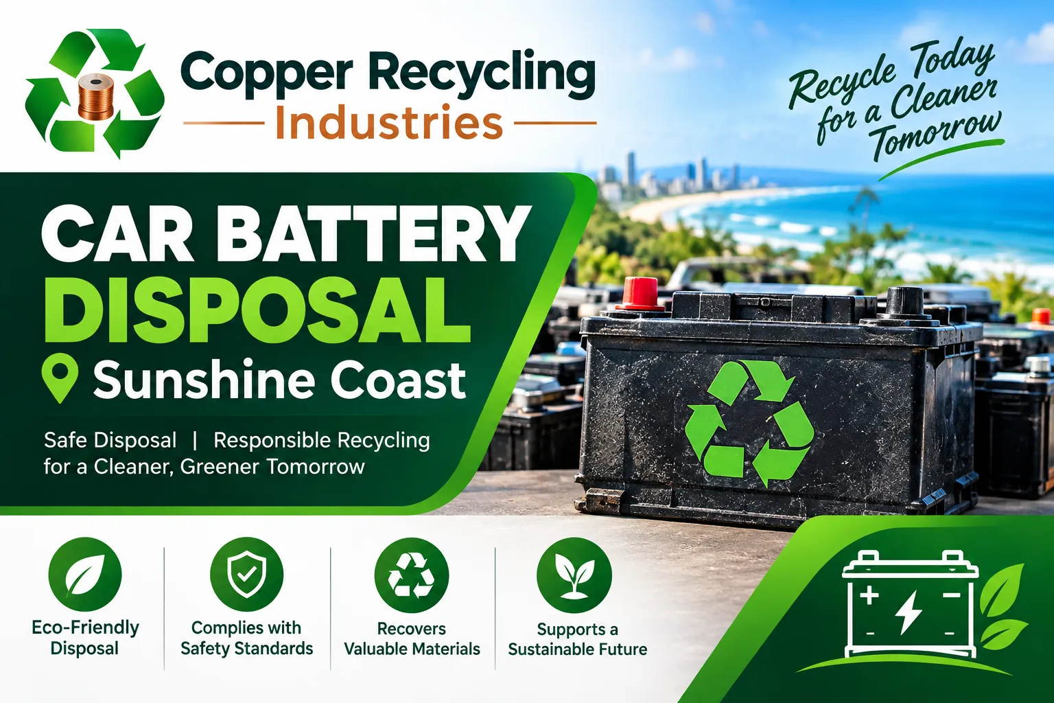 Step-by-Step Guide to Disposing of Car Batteries in Sunshine Coast