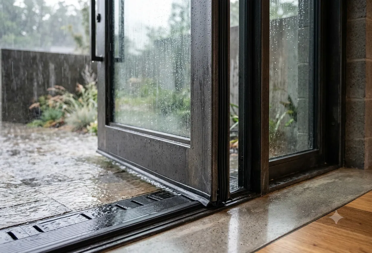 How Do Oversized Steel Pivot Doors Seal Against Heavy Rain and Drafts?