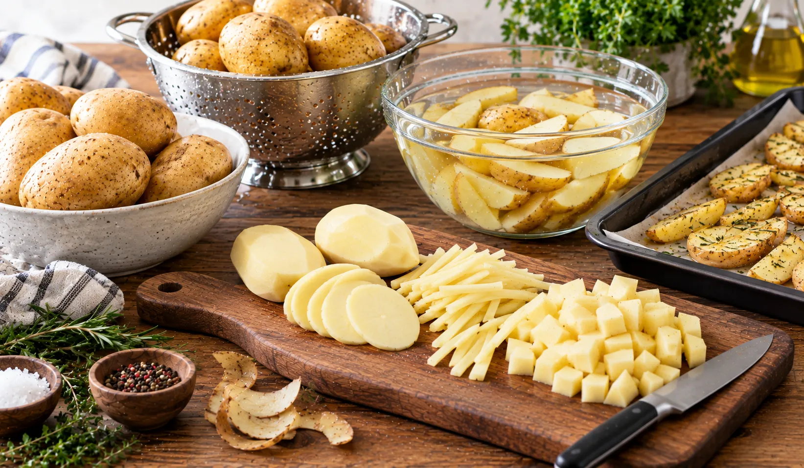 Potato Preparation Methods for Different Varieties and Dishes