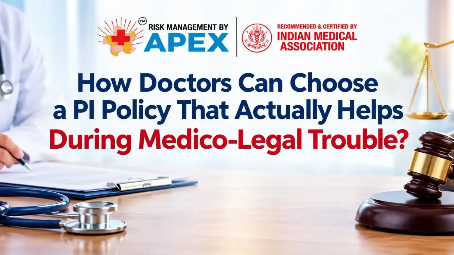 How Doctors Can Choose a PI Policy That Actually Helps During Medico-Legal Trouble