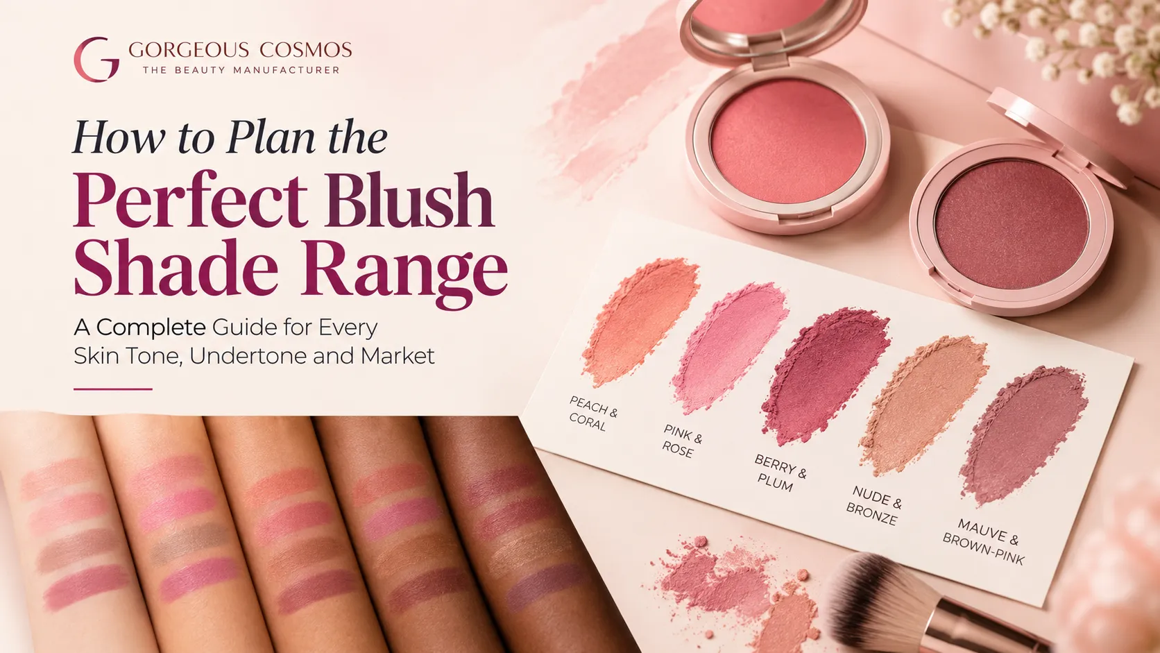 How to Plan a Blush Shade Range for Indian and Global Skin Tones