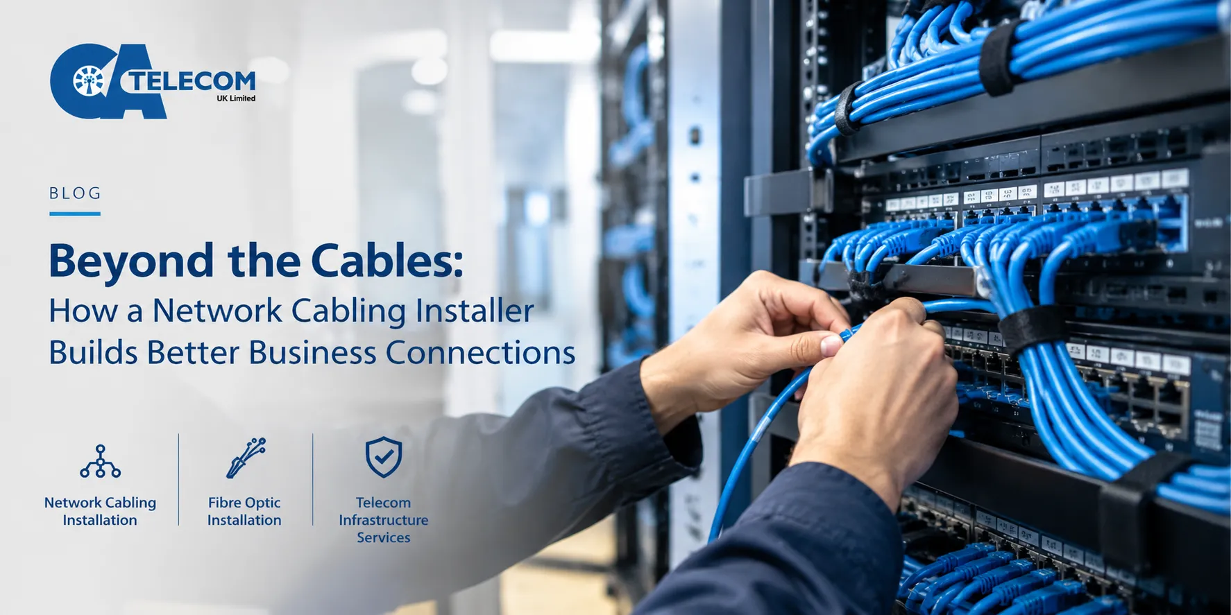 How Professional Cabling Helps UK Businesses Stay Connected