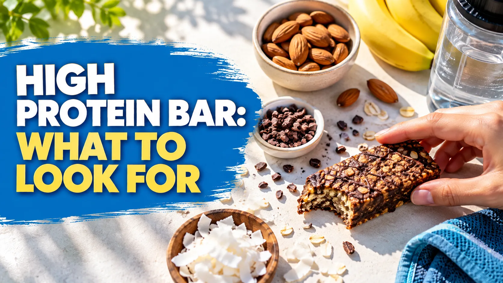 How to Choose a High Protein Bar That’s Actually Worth Eating