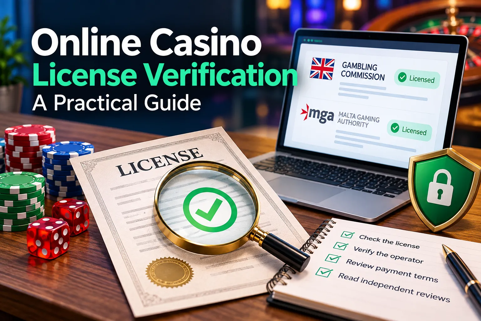 How to Verify an Online Casino License: A Practical Guide