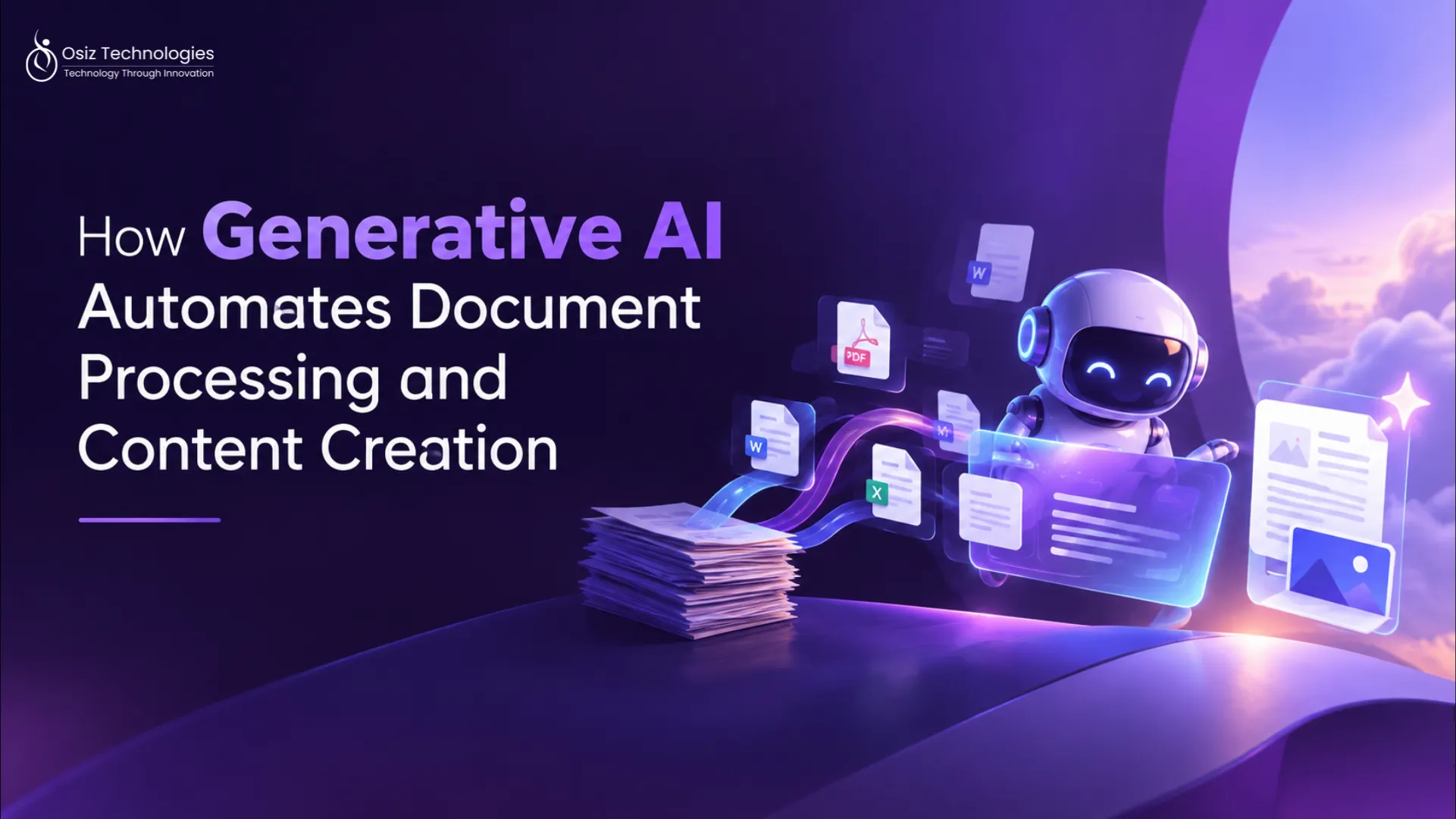 How Generative AI Automates Document Processing and Content Creation