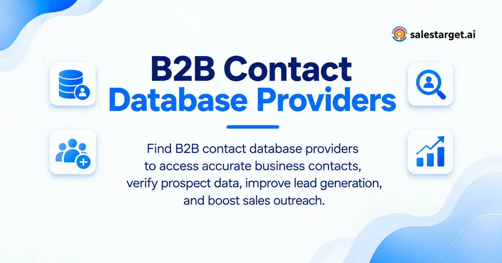 How a B2B Database Provider Helps Sales Teams Find Qualified Prospects