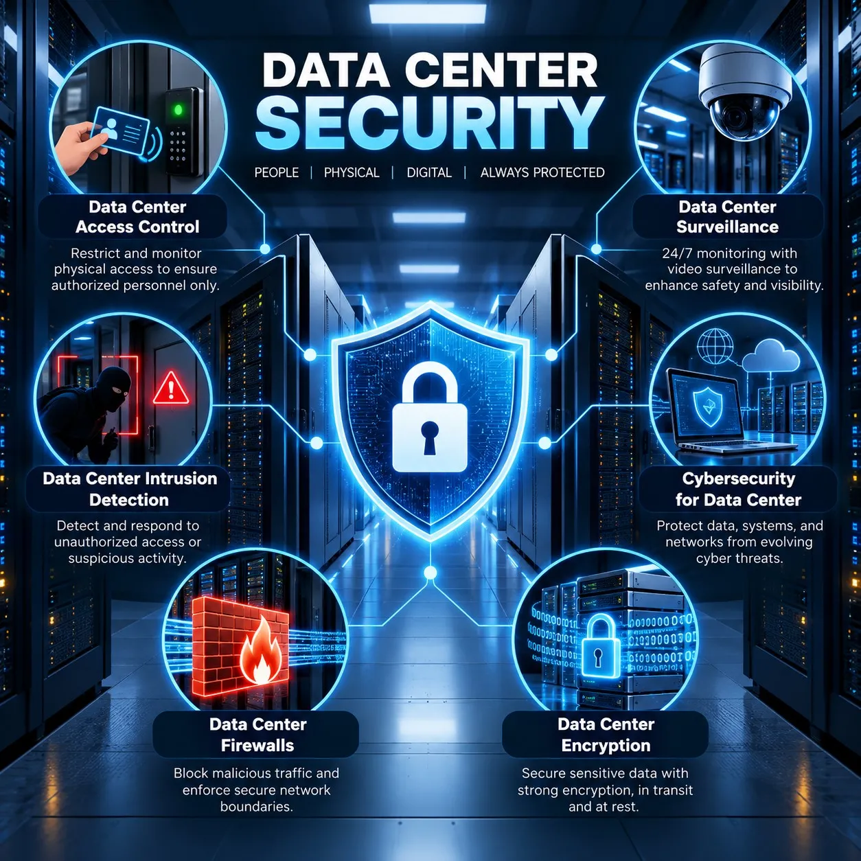Data Center Security Solutions in UAE for Maximum Protection