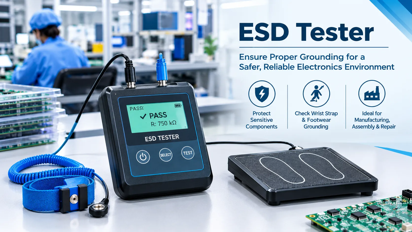 How to Choose the Right ESD Tester for Reliable Electrostatic Discharge Protection