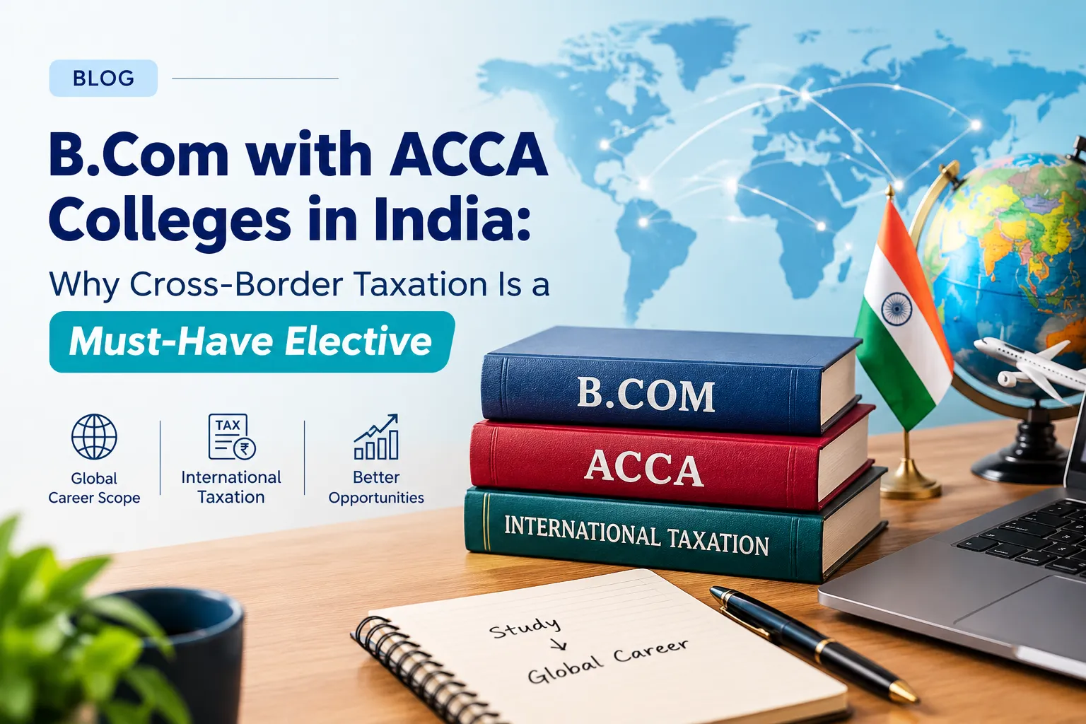 B.Com with ACCA Colleges in India: Why Cross-Border Taxation Is a Must-Have Elective