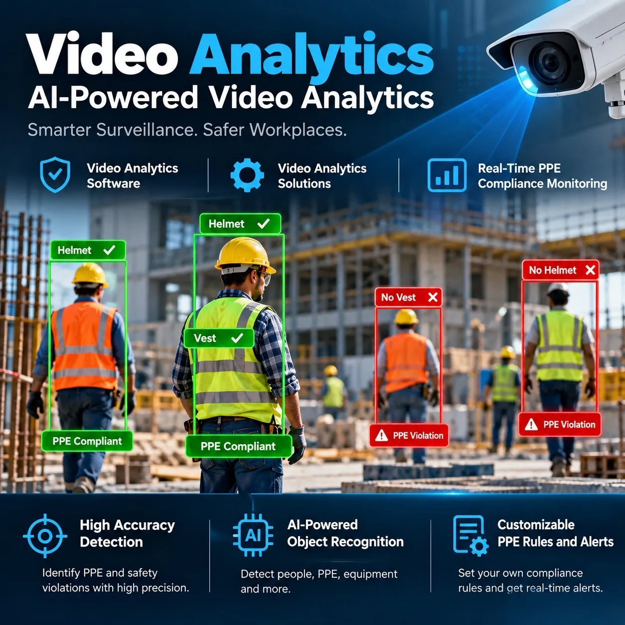 Video Analytics PPE Detection - The Future of Industrial Safety in Kuwait