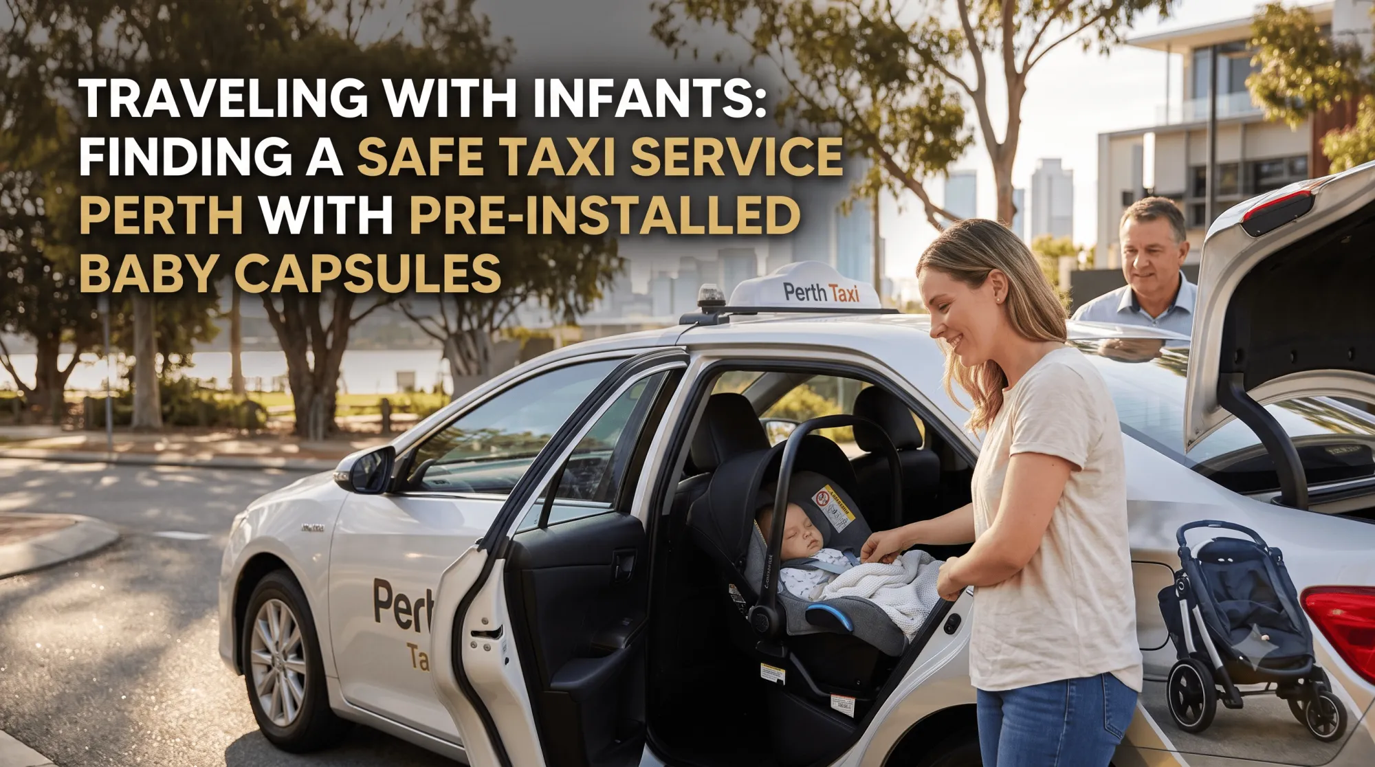 Traveling with Infants: Finding a Safe Taxi service Perth with Pre-Installed Baby Capsules
