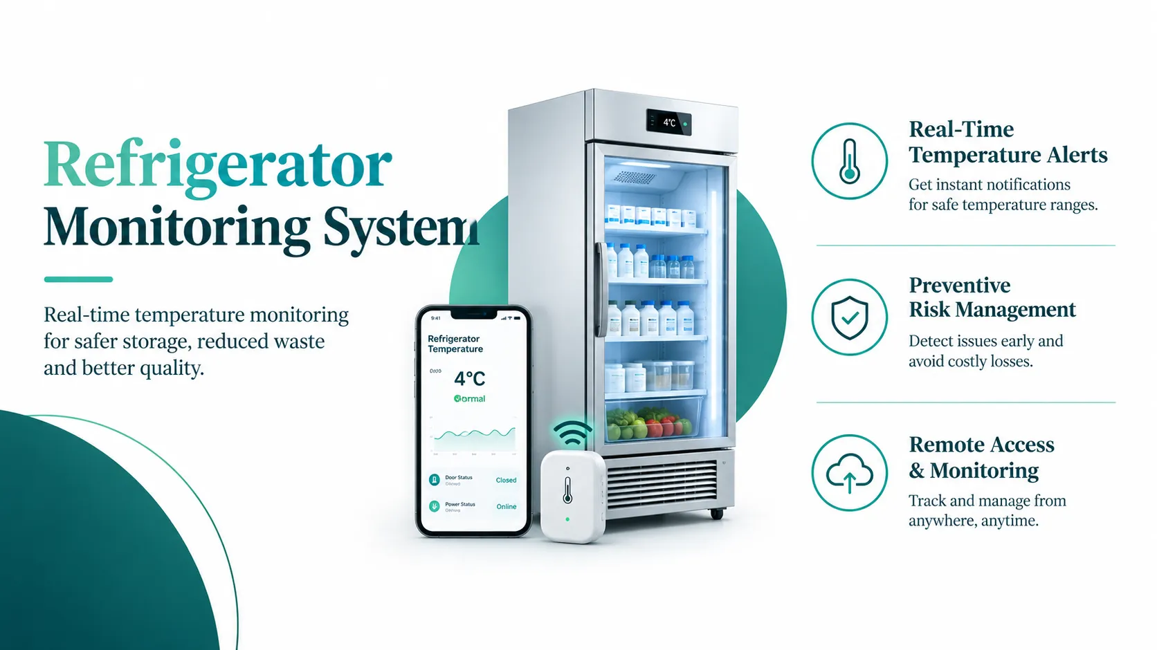 Refrigerator Monitoring System in Qatar: Smart Temperature Monitoring for Healthcare, Pharmaceuticals, and Cold Chain Safety