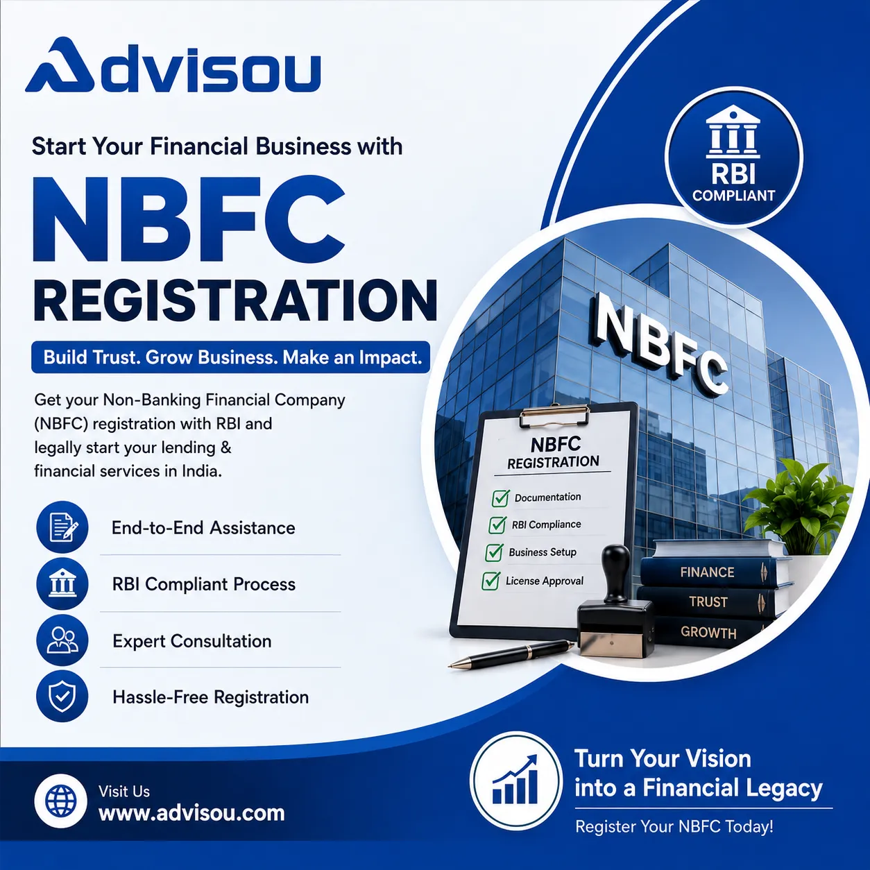 NBFC Registration in India: Process, Eligibility, Documents, and Requirements