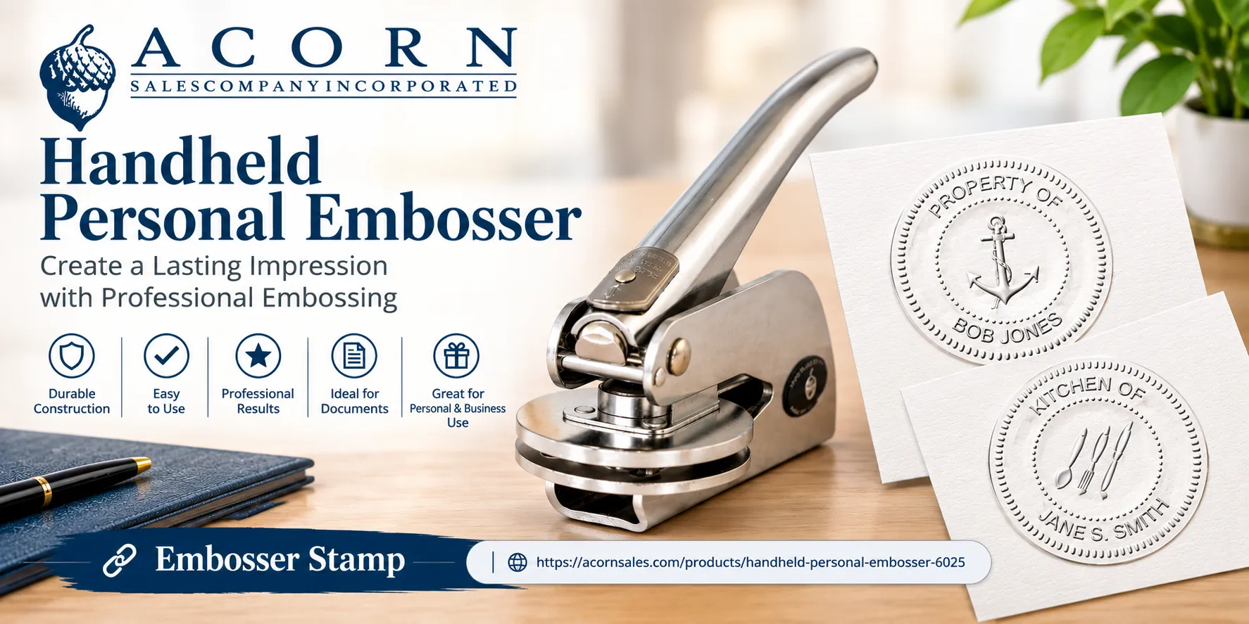 What Is a Handheld Personal Embosser and How Does It Work?