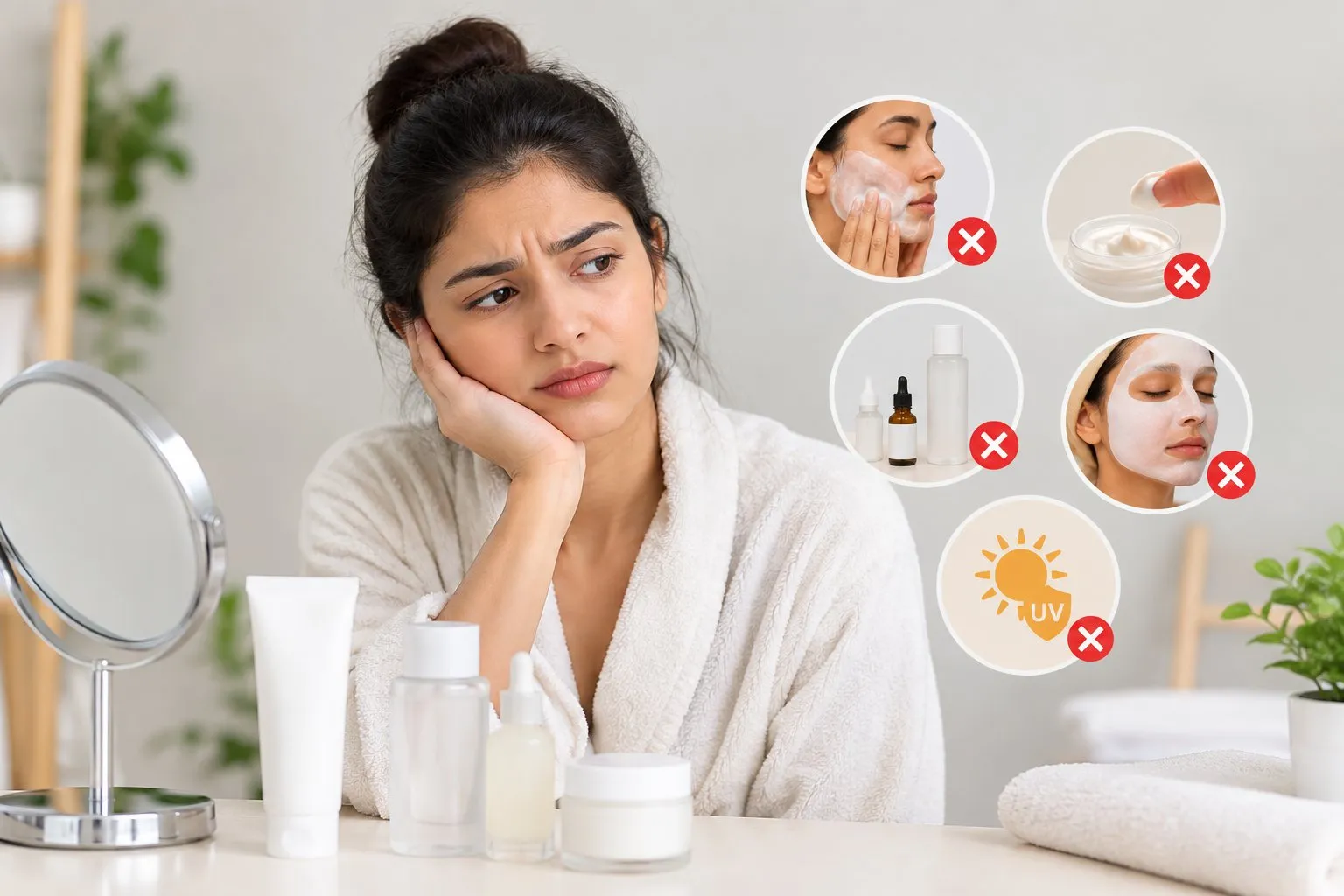 Navratri Skincare Mistakes to Avoid During Nine Days of Celebrations