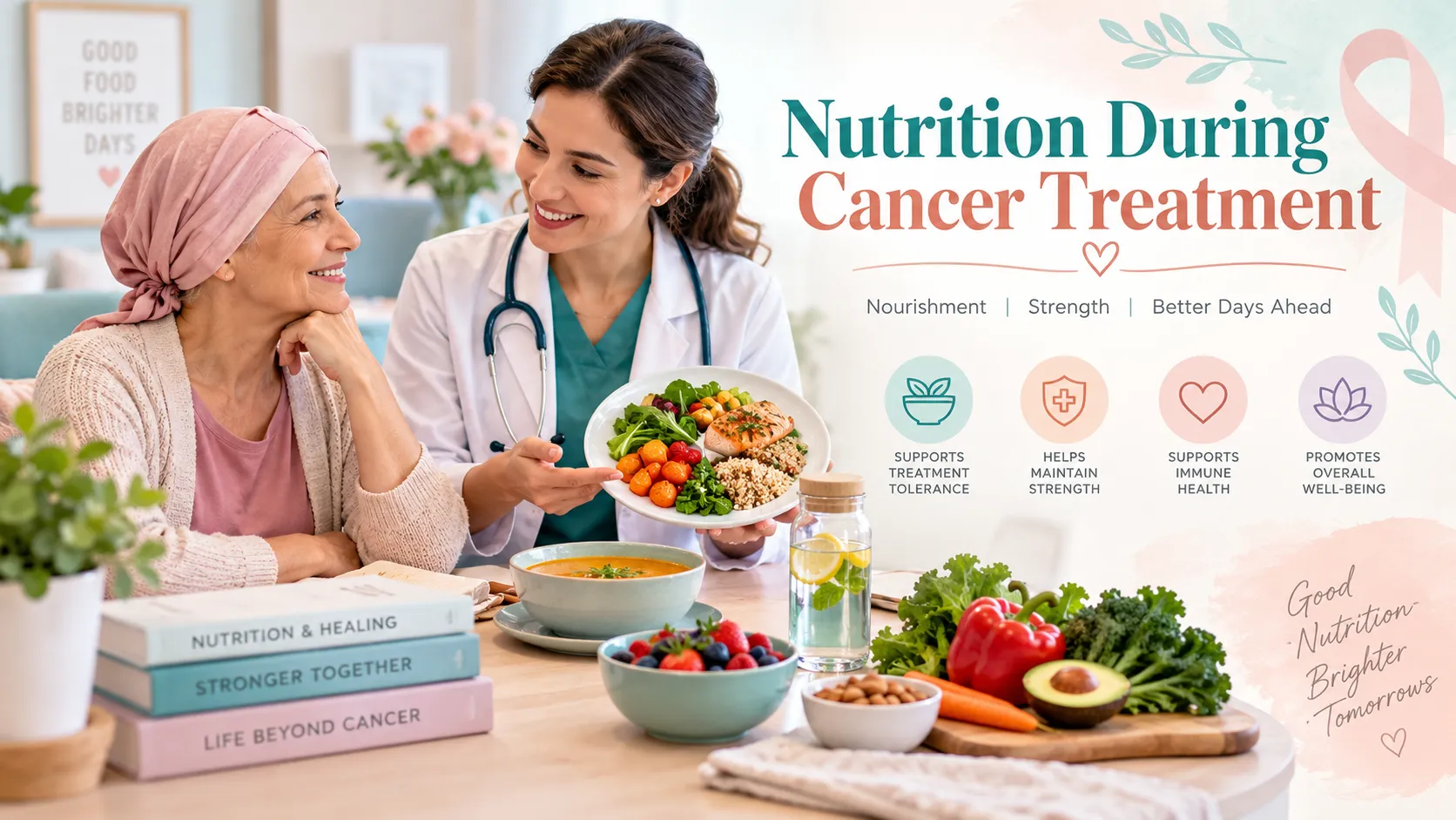 Nutrition During Cancer Treatment: Foods, Hydration and Tips for Patients