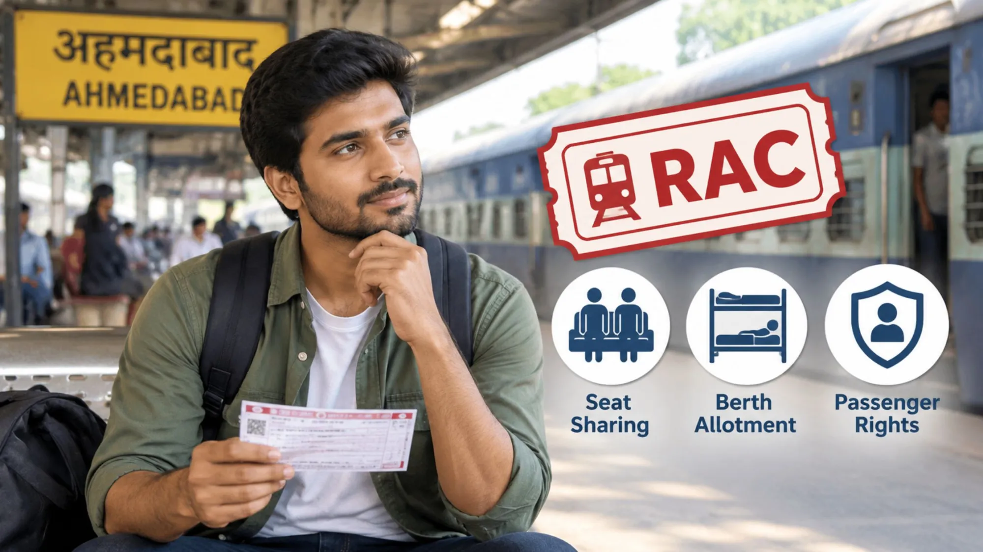 RAC Ticket Rules Explained: Seat Sharing, Berth Allotment, and Passenger Rights