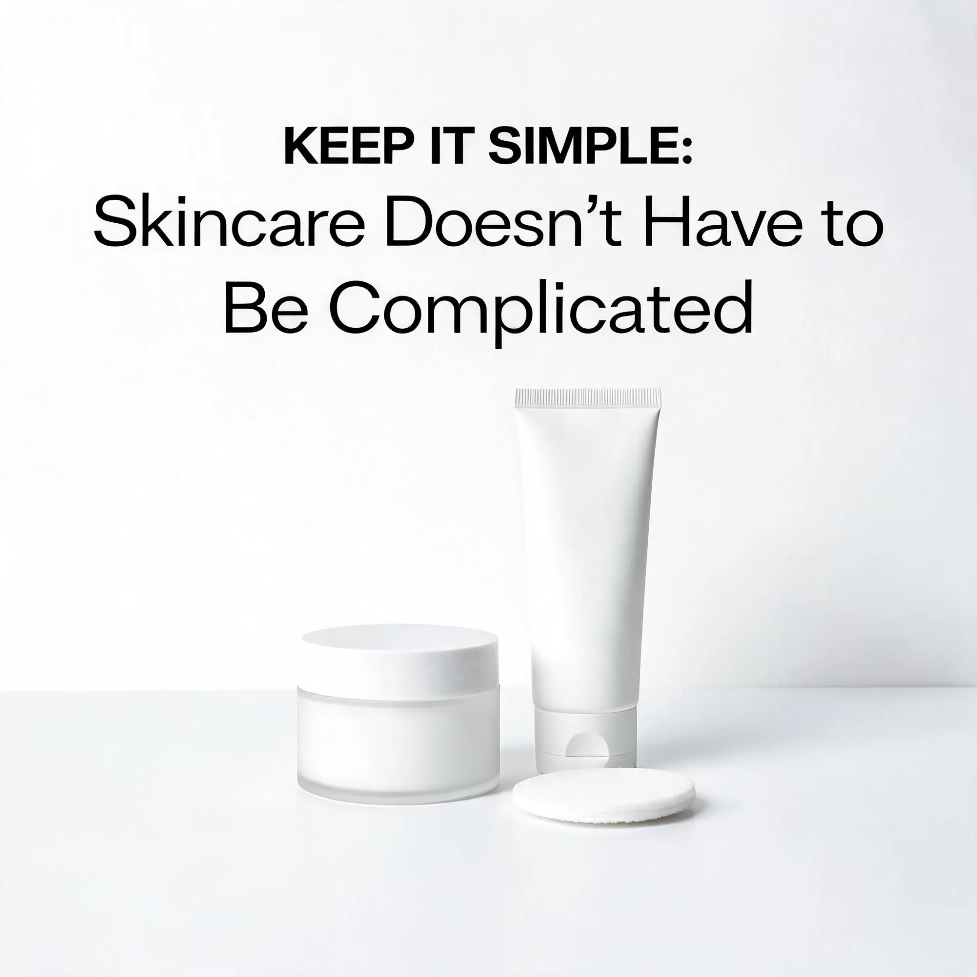Keep It Simple: Skincare Doesn't Have to Be Complicated