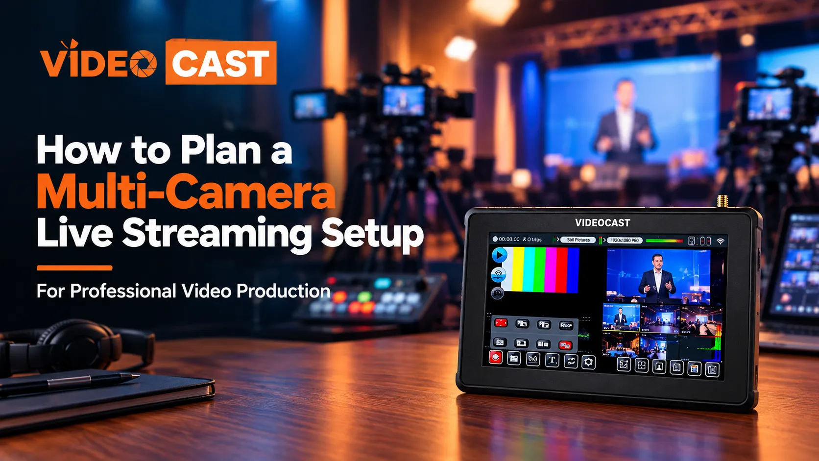 How to Plan a Multi Camera Live Streaming Setup for Professional Video Production