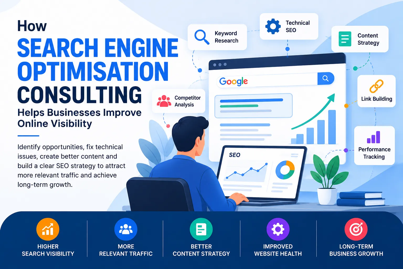 How Search Engine Optimisation Consulting Helps Businesses Improve Online Visibility