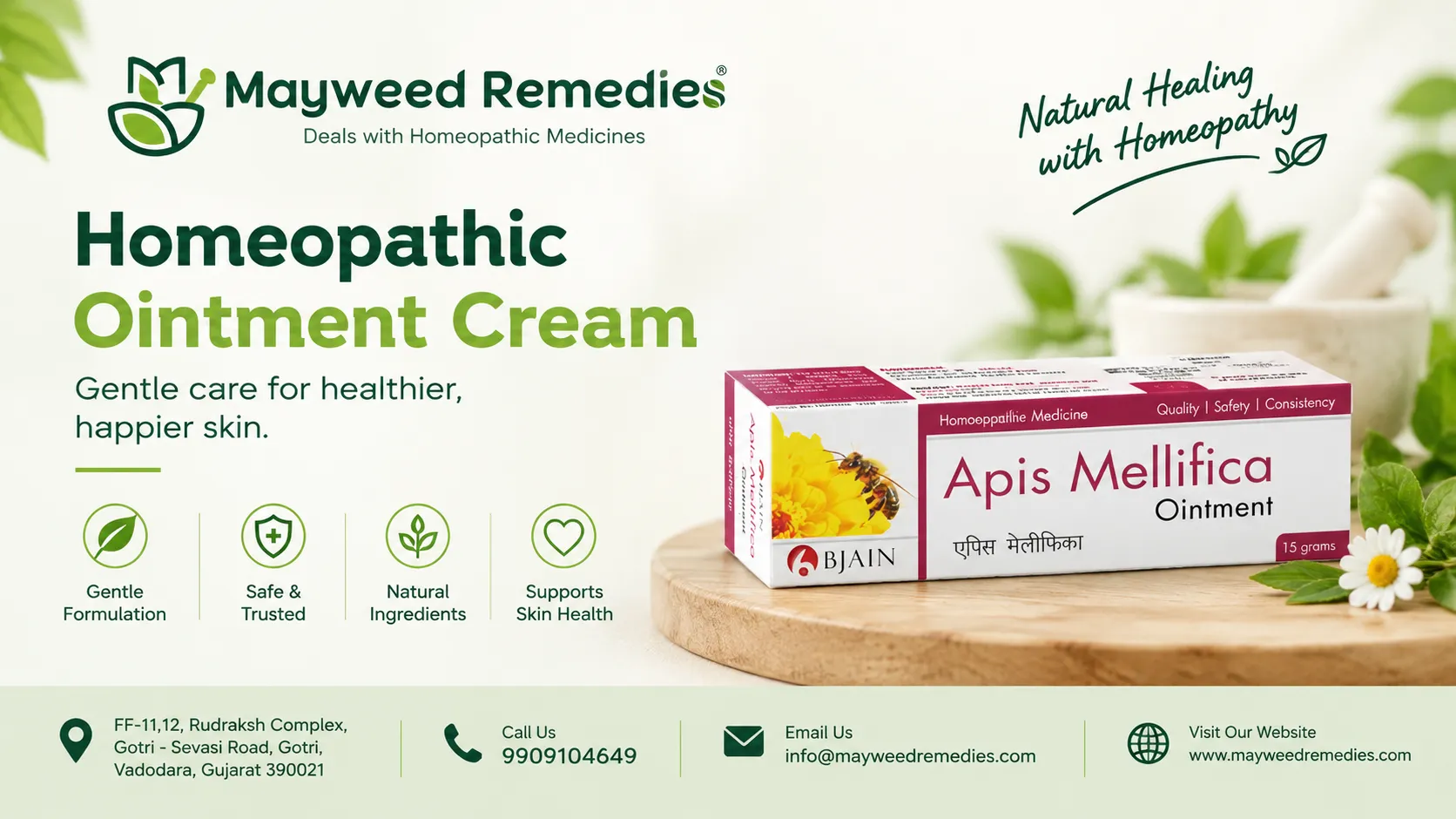 Homeopathic Ointment Cream: Ingredients and Label Basics