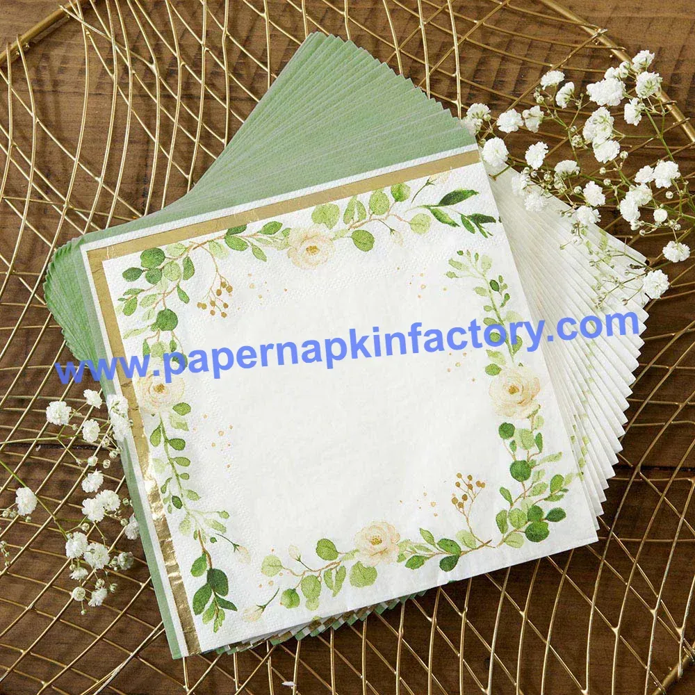 FuRong: Disposable Party Napkins Material Guide
